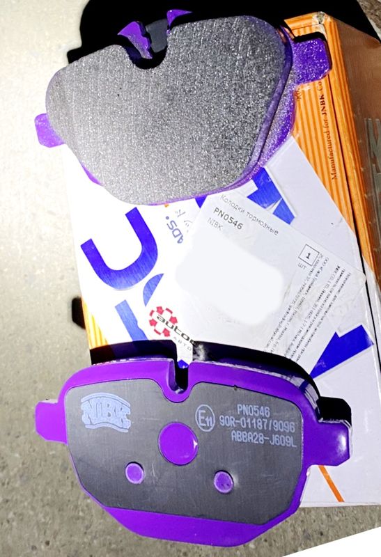 Тормозные колодки NiBK задние для BMW 5 VI (F10/F11/F07) 2009-2017. Артикул PN0546