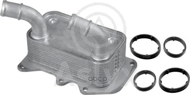 масляный радиатор, двигательное масло (Aslyx). Артикул AS521307