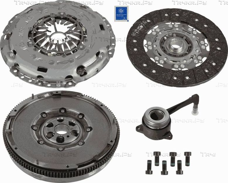Сцепление (комплект) SACHS ZMS Modul XTend plus CSC для Volkswagen Transporter T6 2015-2026. Артикул 2290 601 157
