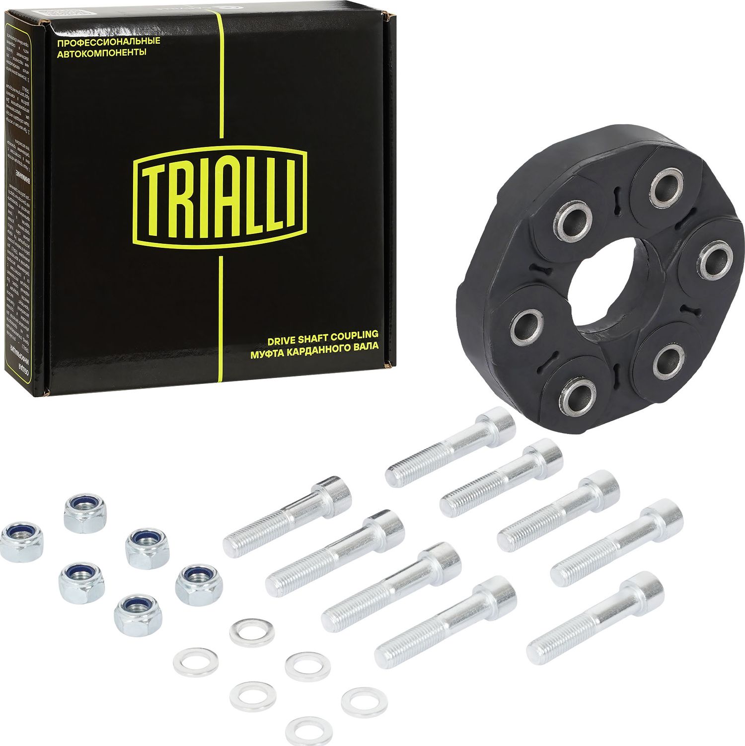 Крестовина карданного вала Trialli (резина). Артикул RCB 1504