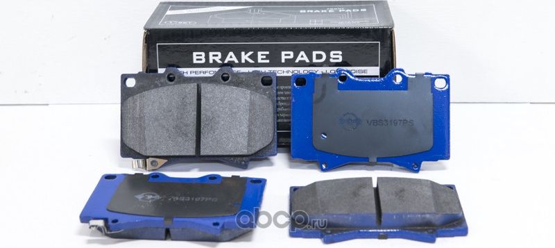 Колодки тормозные (Vite). Артикул VBS3197PS