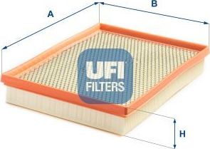 Воздушный фильтр UFI. Артикул 30.C37.00