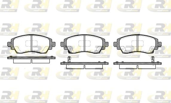 Тормозные колодки RoadHouse. Артикул 2716.02