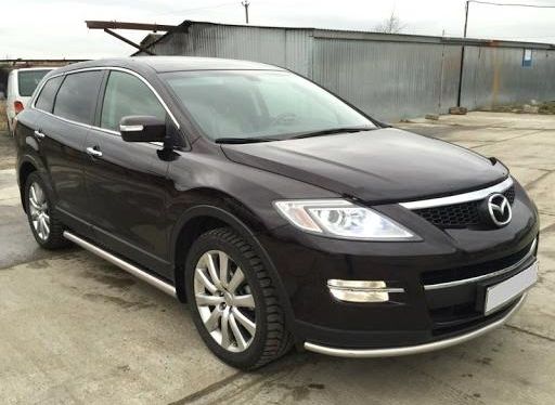 Дефлектор V-Star для капота Mazda CX-9 2007-2012. Артикул H1207