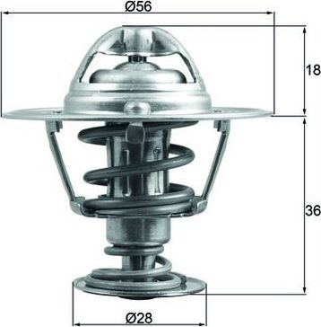 Термостат Mahle Behr. Артикул TX 199 88D