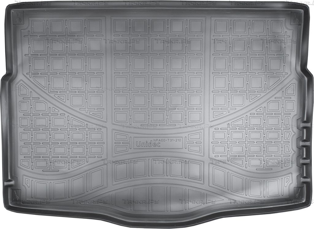 Коврик Норпласт для багажника Hyundai i30 хэтчбек 2012-2026. Артикул NPA00-T31-210