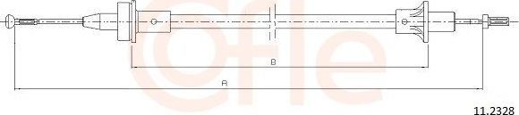 Трос сцепления Cofle для Ford Escort V 1995-2000. Артикул 92.11.2328