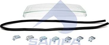 Стекло фары Sampa. Артикул 024.159