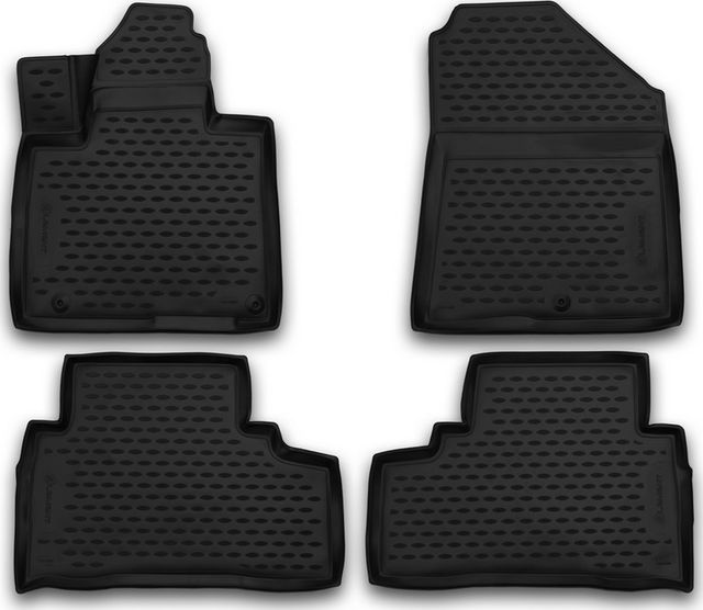 Коврики Element 3D для салона Kia Sorento III Prime 5-7 мест 2015-2026. Артикул CARKIA00001