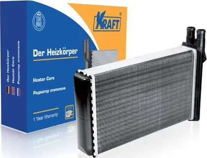 Радиатор отопителя салона ВАЗ 2108/2114 алюминевый (Kraft). Артикул KT104005