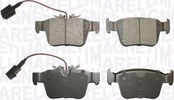 Тормозные колодки Magneti Marelli. Артикул 363916061111