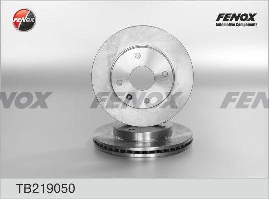 Тормозной диск Fenox передний для Daewoo Evanda 2002-2005. Артикул TB219050