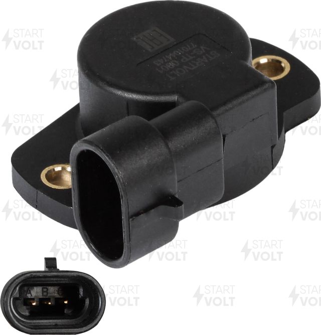 Датчик положения дроссельной заслонки StartVOLT для Renault Sandero II 2007-2026. Артикул VS-TP 0901