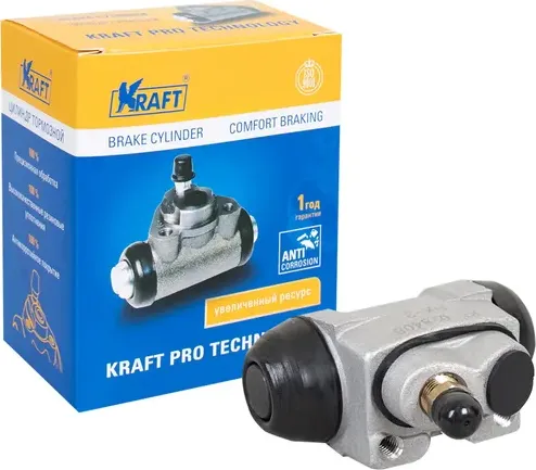 Цилиндр тормозной HYUNDAI ACCENT 00- задн.прав. (Kraft). Артикул KT028408