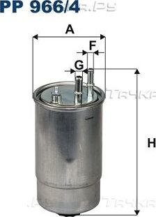 Топливный фильтр Filtron. Артикул PP 966/4