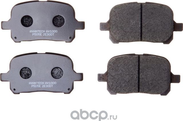Колодки тормозные (Avantech). Артикул AV1000