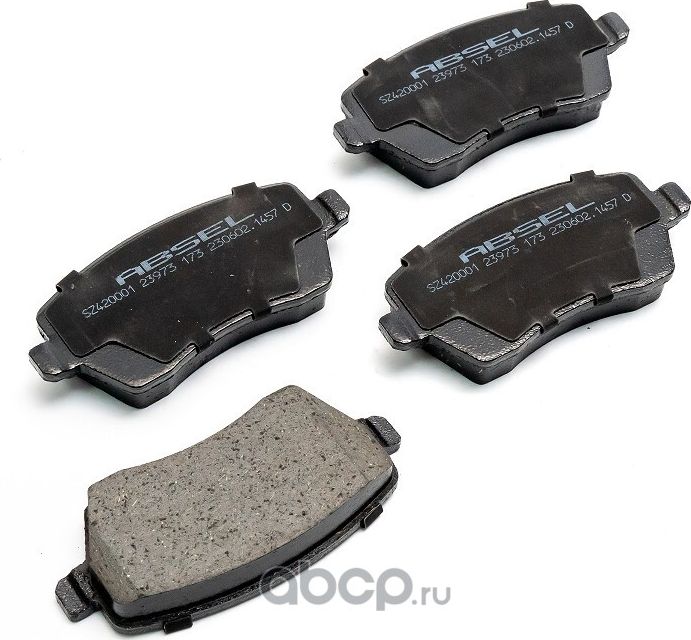 Колодки тормозные передние (Absel). Артикул SZ420001