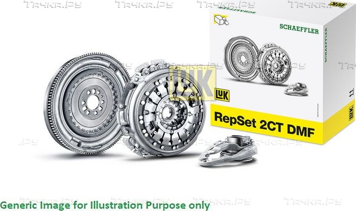 Сцепление (комплект) LuK RepSet 2CT для Jeep Renegade I 2018-2026. Артикул 602 0027 00