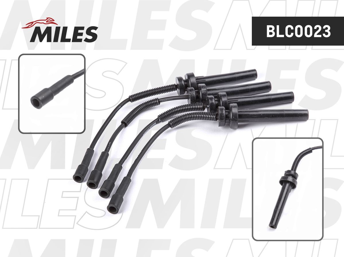 Высоковольтные провода (провода зажигания) (комплект) Miles. Артикул BLC0023