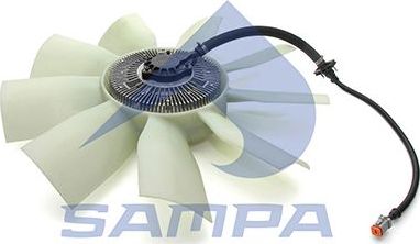 Вентилятор радиатора двигателя Sampa для Renault Premium I 1996-2006. Артикул 079.318