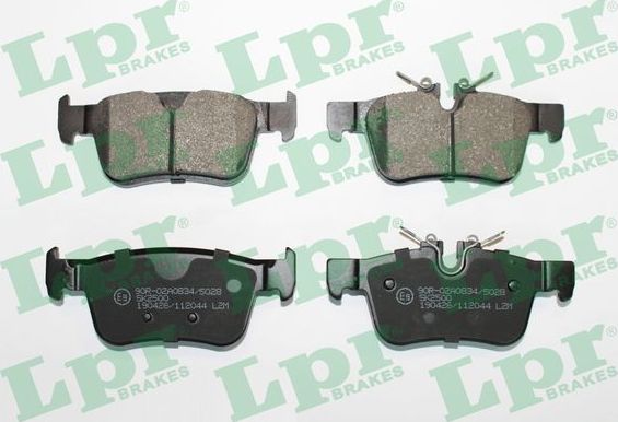 Тормозные колодки LPR. Артикул 05P2044