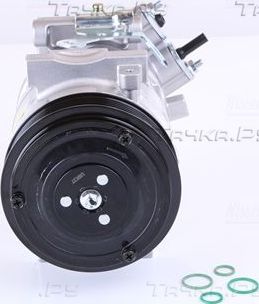 Компрессор кондиционера Nissens ** FIRST FIT ** для Citroen C3 Picasso I 2015-2017. Артикул 890324