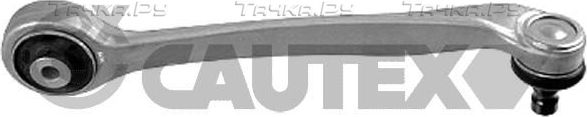 Поперечный рычаг передней подвески Cautex (алюминий) правый верхний для Audi A4 I (B5) 1994-2001. Артикул 750418