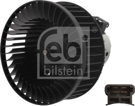 Вентилятор, мотор печки (отопителя) салона Febi Bilstein (Металл) для BMW 3 IV (E46) 1997-2006. Артикул 38487