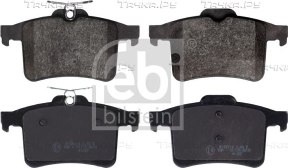 Тормозные колодки Febi Bilstein задние для Jaguar XK II 2011-2014. Артикул 116089