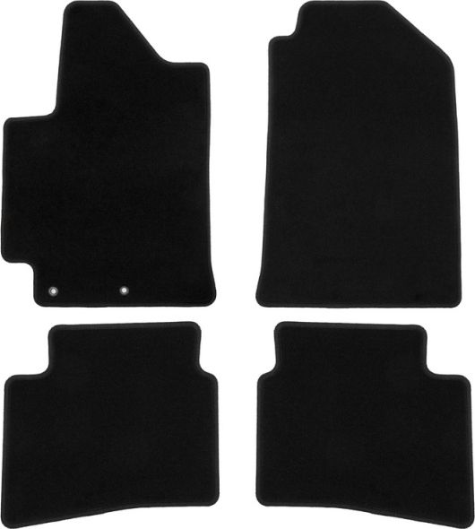 Коврики Klever Econom для салона Kia Rio IV X-line 2017-2026. Артикул KLEVER01255801200k