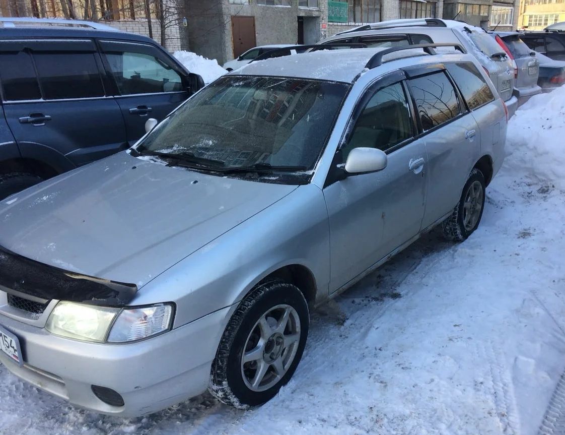 Дефлекторы Cobra Tuning для окон Nissan Wingroad 1999-2005. Артикул N14299