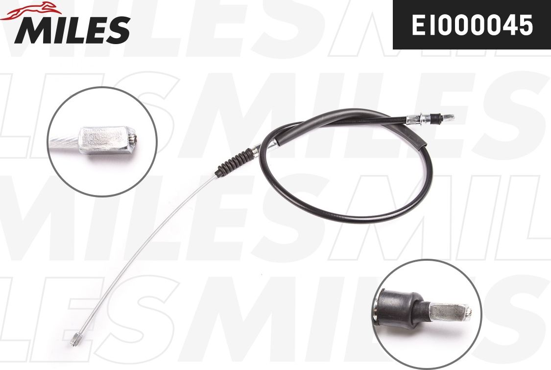 Трос ручника (тросик ручного тормоза) Miles. Артикул EI000045