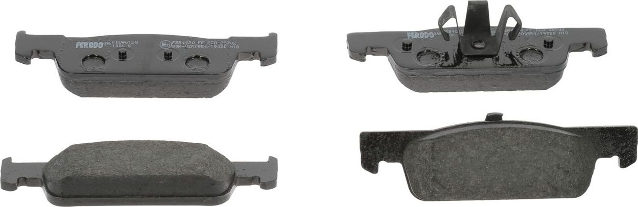 Тормозные колодки Ferodo Premier передние для Smart Fortwo III (C453, A453) 2014-2026. Артикул FDB4615W