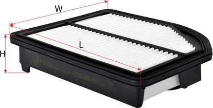 Воздушный фильтр Sakura. Артикул A-90080