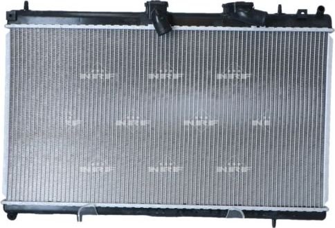 Радиатор охлаждения двигателя NRF (алюминий) для Citroen C6 2005-2011. Артикул 50443
