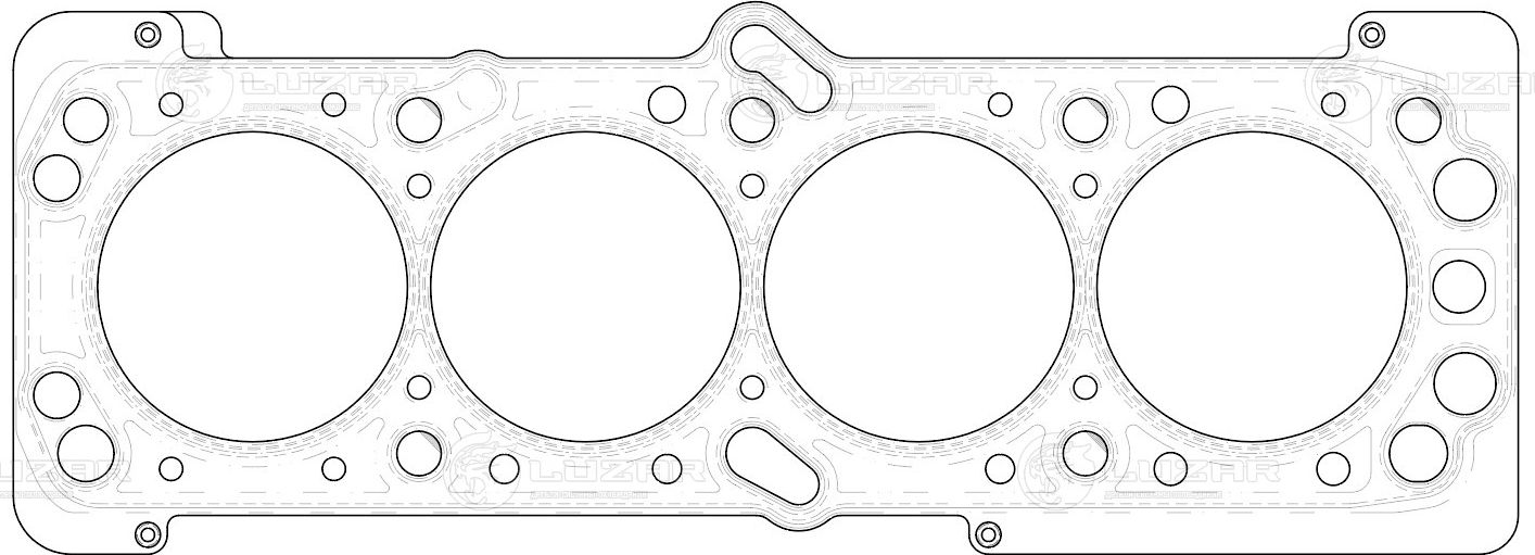 Прокладка ГБЦ Luzar. Артикул LES 10502