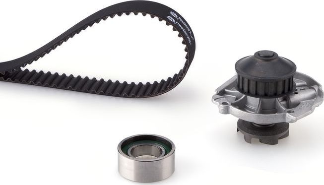 Помпа (водяной насос) с комплектом ремня ГРМ Gates PowerGrip®. Артикул KP15411XS