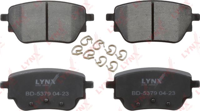 Тормозные колодки LYNXauto. Артикул BD-5379
