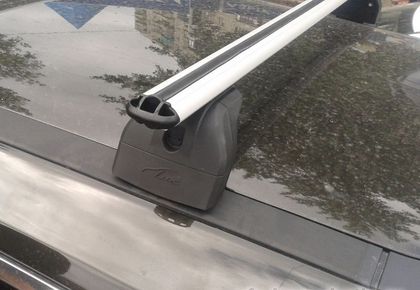 Багажник на крышу LUX для Nissan X-Trail T32 2015-2024 (Аэродинамические дуги). Артикул 843119+842488+698867