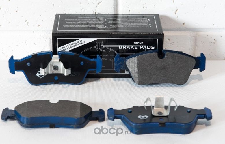 Колодки передние BMW E87/E90/E91 1.8/2.0i/2.0D 04 (Vite). Артикул VBS1625PS