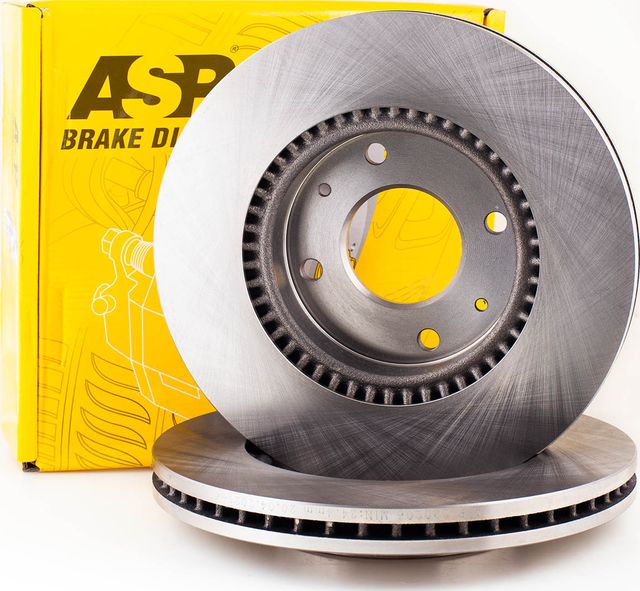 Тормозной диск HYUNDAI ELANTRA (XD)/SONATA IV KIA MAGENTIS (GD) перед.вент. (ASP). Артикул 290206