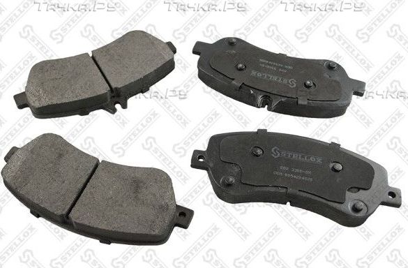 Тормозные колодки Stellox. Артикул 000 330B-SX