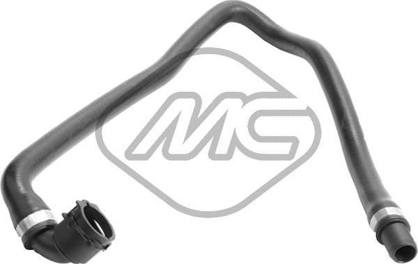 Патрубок радиатора (системы охлаждения) Metalcaucho. Артикул 99384