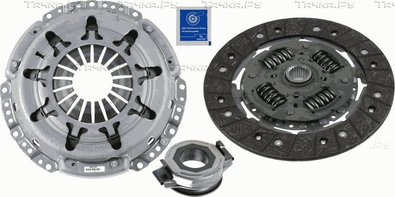 Сцепление (комплект) SACHS. Артикул 3000 951 179