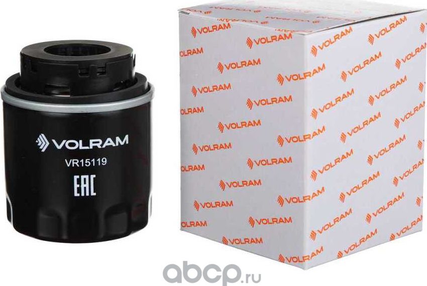 ФИЛЬТР МАСЛЯНЫЙ VW POLO 1.2TSI 09-14/GOLF 1.4 08-16 SKODA OCTAVIA 1.4TSI 08-13 (Volram). Артикул VR15119