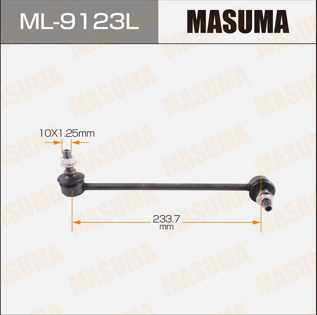 Стойка (тяга) стабилизатора Masuma. Артикул ML-9123L