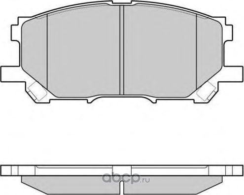 Тормозные колодки Toyota. Артикул 0446548100