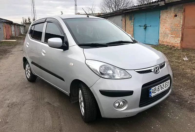 Дефлекторы Cobra Tuning для окон Hyundai i10 I хэтчбек 2008-2013. Артикул H23507