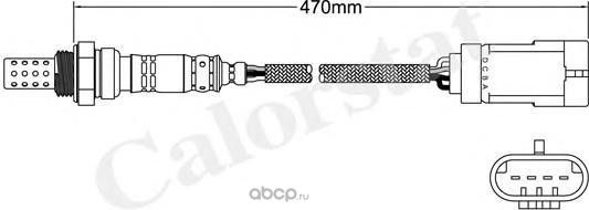 Лямбда-зонд (Vernet). Артикул LS140275