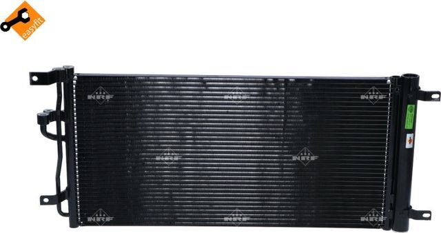 Радиатор кондиционера (конденсатор) NRF EASY FIT. Артикул 350225